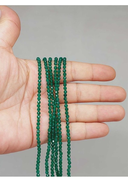 Bileklik Boy Yarım Dizi Akik Taşı Dizi 3mm (51200) (17CM Uzunluğundadır)