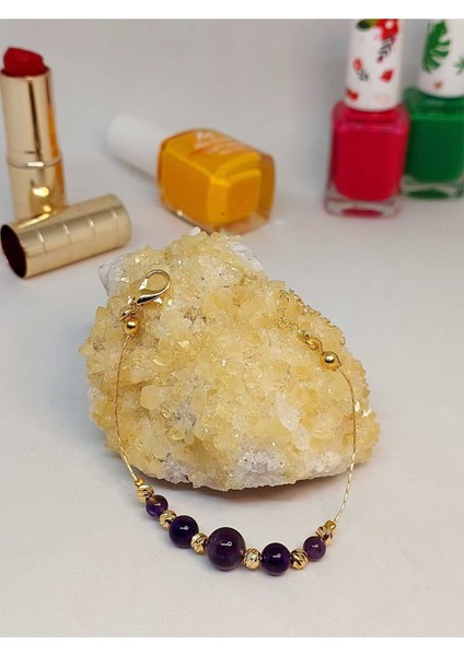 Ametist Taşı Tasarım Bileklik (52126) fiyatları