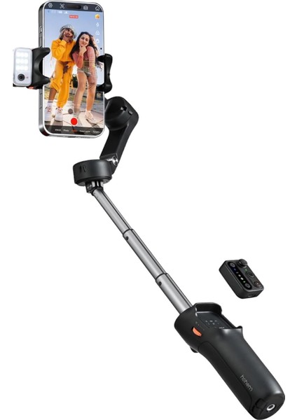 Isteady V3 Yapay Zeka Takip Sensörlü 3 Eksenli Telefon Sabitleyici Gimbal
