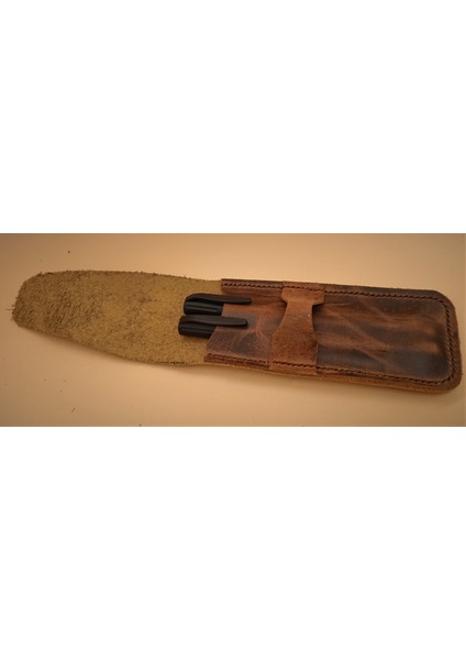 Hakiki Deri El Emeği Özel Kalemleriniz Için Kalemlik Kalem Kutu 27 cm 6 cm 25T1 modelleri