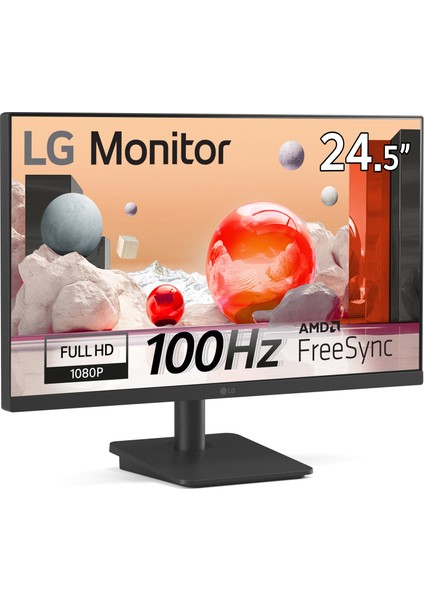 Lg 24.5" 25MS500-B 5ms (Gtg) 100Hz (Hdmıx2) Amd Freesync Fhd IPS Panel Monitör