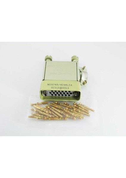 Amphenol M28748/4-E5RL2A Bağlayıcı Gövde ve Arka Kabuk