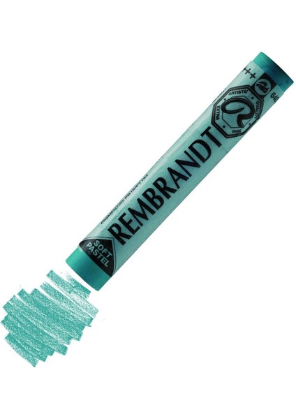 Soft Pastel Boya Tekli Yedek Renk 640-7 Bluish Green