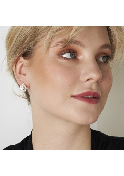 Parıldayan Elmas Küpeler indirimleri