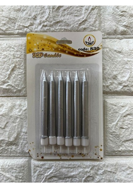 6li Pasta Mumu Gümüş 10 cm