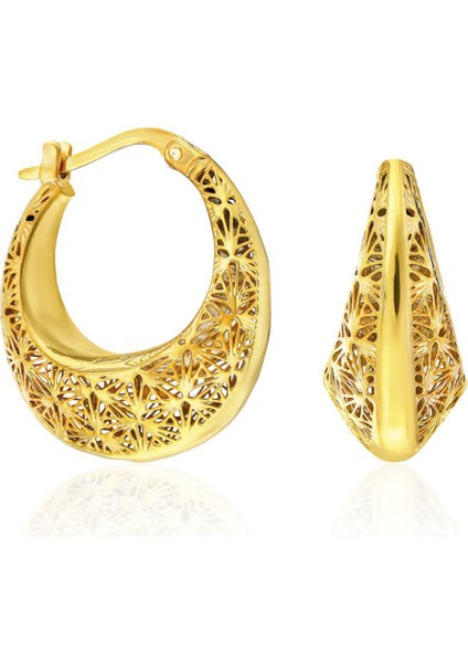 Bal Petekli Tasarım Küpeler