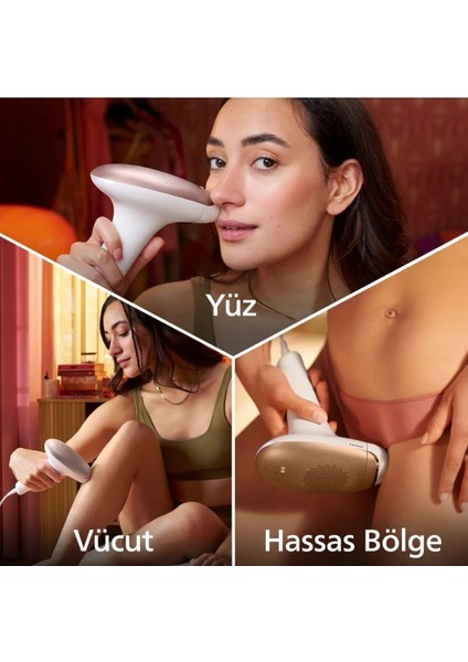 5 Kademeli 2 Başlıklı (Vücut, Yüz) Ipl Lazer Epilasyon Cihazı, Luciole Lambader