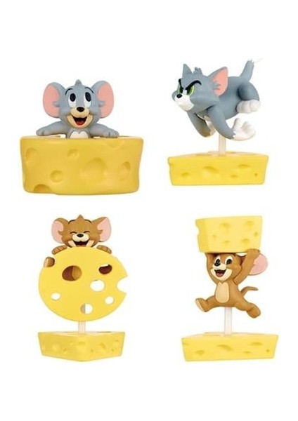 Tom ve Jerry Çizgi Film 4lü Figür Seti
