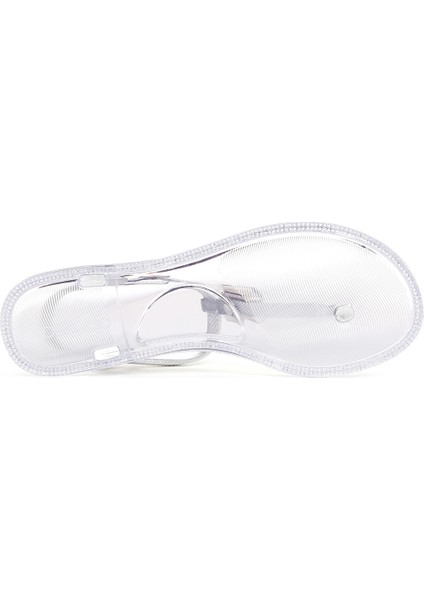 Kadın Şeffaf Jelly Parmak Arası Sandalet 24SFE4931PV