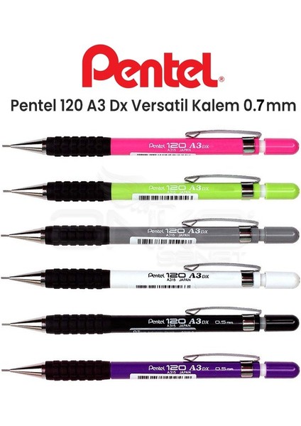 120 A3 Dx Versatil Kalem 0 7 mm