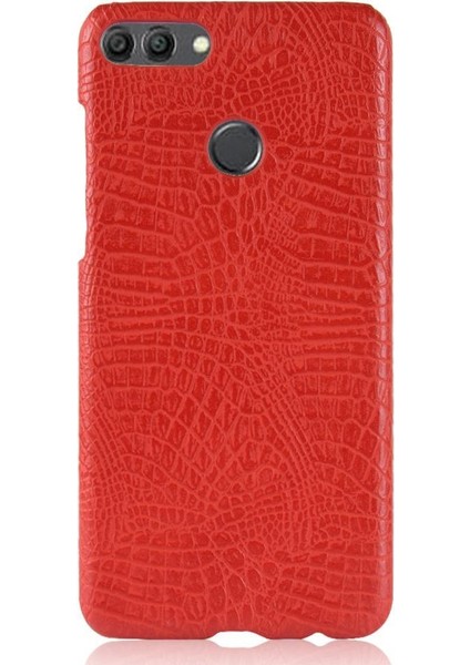 Huawei Y9 2018 Klasik Timsah Moda Kapak Için Şık Klasik Kılıf (Yurt Dışından) fiyatları