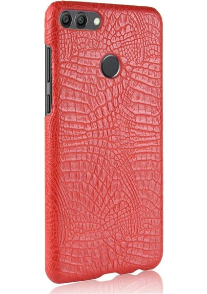 Huawei Y9 2018 Klasik Timsah Moda Kapak Için Şık Klasik Kılıf (Yurt Dışından) modelleri