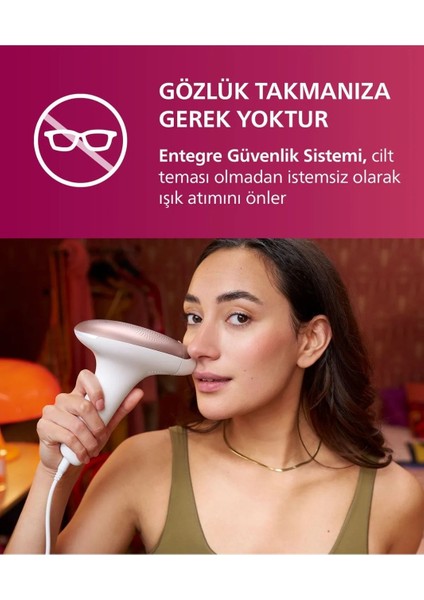 Premium Lumea Advanced Ipl Lazer Epilasyon Cihazı, Yüz Temizleyici, Onerous Lambader Hediye