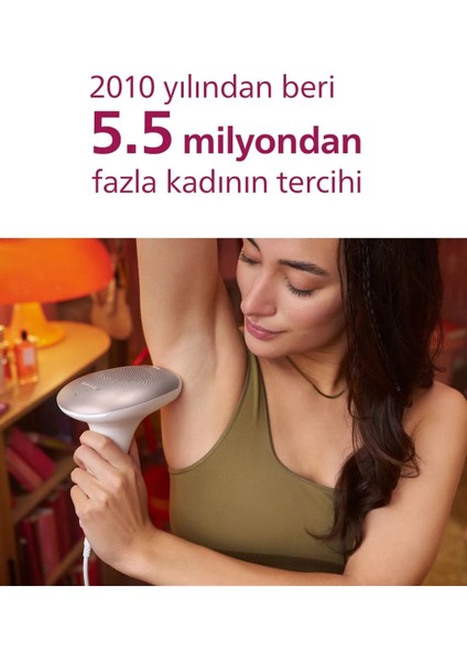 Premium Lumea Advanced Ipl Lazer Epilasyon Cihazı, Yüz Temizleyici, Onerous Lambader Hediye