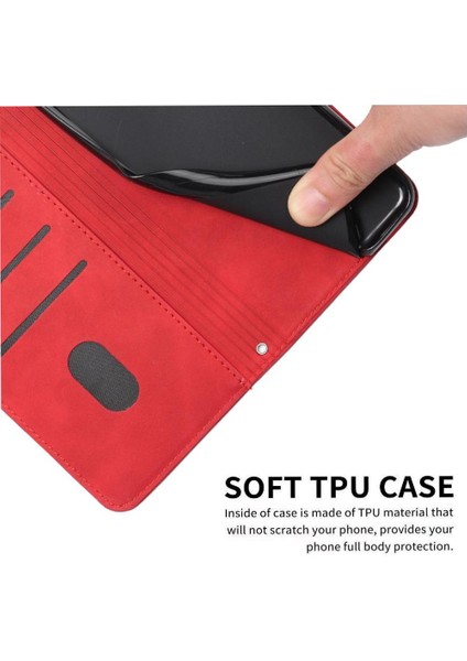 Tecno Pova 6 Neo Aşk Cüzdan Için Flip Case Yan Toka Pu Deri Kart (Yurt Dışından)