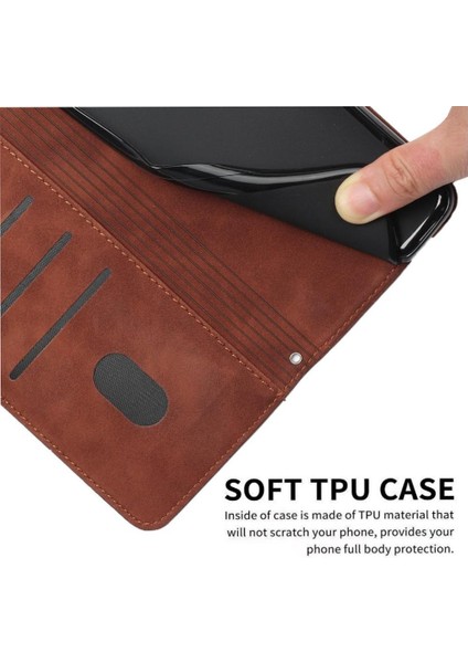 Tecno Pova 6 Neo Aşk Cüzdan Için Flip Case Yan Toka Pu Deri Kart (Yurt Dışından)