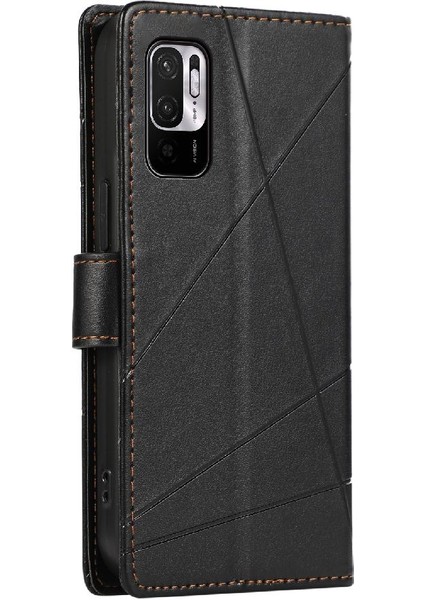 Xiaomi Redmi Not 10 Için Flip Case 5g Darbeye Kickstand Üç Kart (Yurt Dışından)