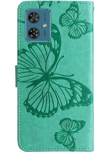 Motorola Moto G54 5g Pu Deri Flip Kickstand Için Kılıf Kart Yuvası ile (Yurt Dışından) fırsatları