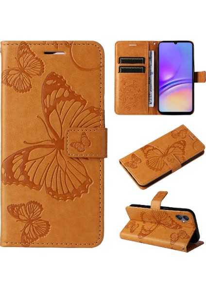 Samsung Galaxy A05 Pu Deri Manyetik Kapak Darbeye Kapak (Yurt Dışından)