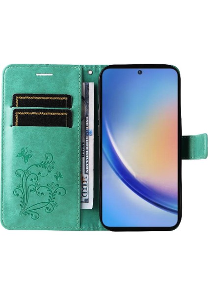 Samsung Galaxy A35 5g Pu Deri Kılıf Kart Yuvası Standı ile Darbeye (Yurt Dışından) modelleri