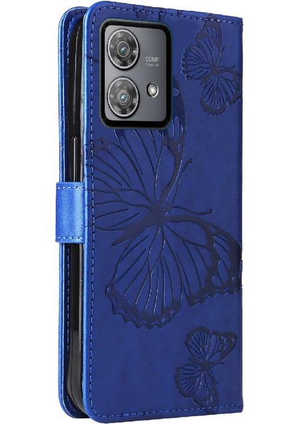 Motorola Moto Kenar 40 Neo 5g Flip Kickstand Manyetik Kapak ile Kılıf (Yurt Dışından) modelleri