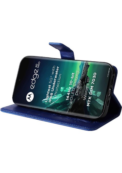 Motorola Moto Kenar 40 Neo 5g Flip Kickstand Manyetik Kapak ile Kılıf (Yurt Dışından) indirimleri