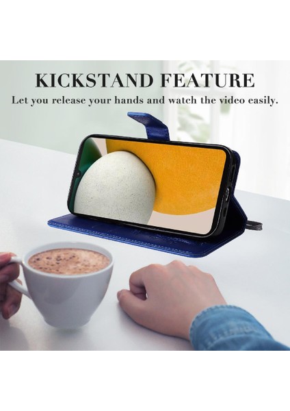 Samsung Galaxy A15 Flip Kickstand Manyetik Kapak Kart Yuvası ile (Yurt Dışından) indirimleri
