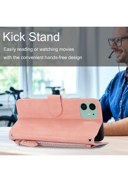 Iphone 11 Için Flip Case Pu Deri Anti Scratch Manyetik Kapatma Kickstand (Yurt Dışından) fırsatları