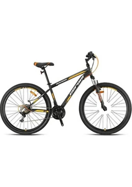 Magnum - 24" Mtb - 14' - 21 Vites - V.b - Mat Siyah - Gri/neon Turuncu