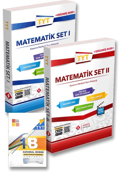 TYT Matematik Modüler Set 1 - 2 Seti 2024-2025 Güncel Baskı