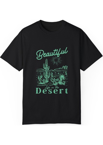 Beautiful Baskılı Pamuklu Oversize Tişört modelleri