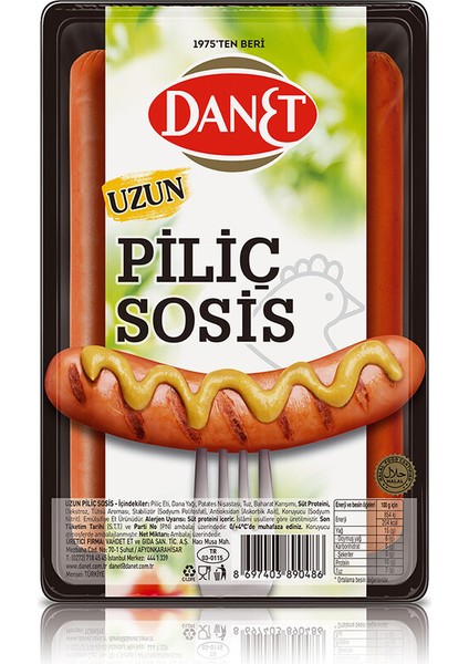 Piliç Uzun Sosis I 250 G