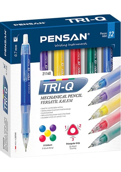 21140 Tri Q Versatil Kalem 07 1li Blister