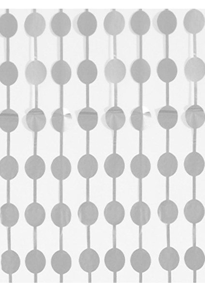 Puanlı Mat Perde Gümüş 1X2M fiyatları