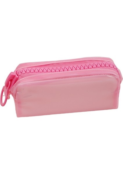 Kızların Büyük Fermuarlı Şeffaf Pvc Kalem Çantası Okul Sezonunun Başlangıcı Için Büyük Kapasiteli Kalem Kutusu Öğrenci Renkli Kırtasiye Çantası Öğrenme Kırtasiye (Yurt Dışından)