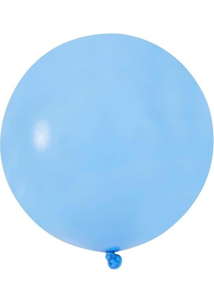 Jumbo Balon Açık Mavi Parti Balonu 18 Inc 45 cm 25'li