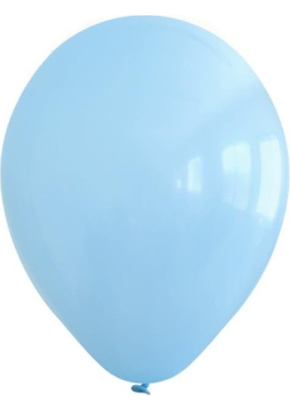 Makaron Mavi Balon 12 Inc 100'LÜ