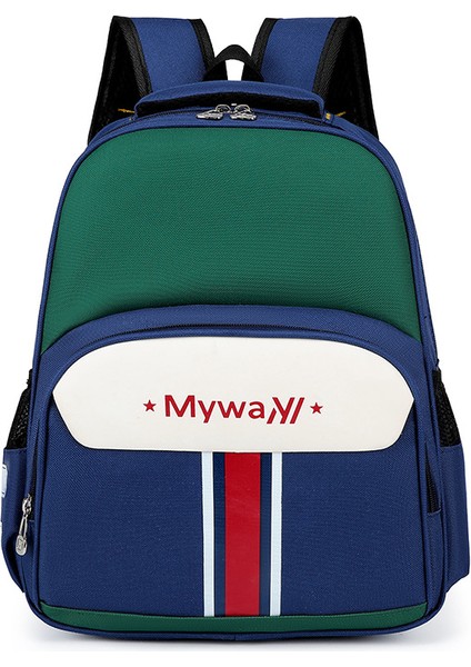 Ingiliz Tarzı Çocuk Okul Çantası, Büyük Kapasiteli, Basit, Taşınabilir ve Şık (Yurt Dışından)