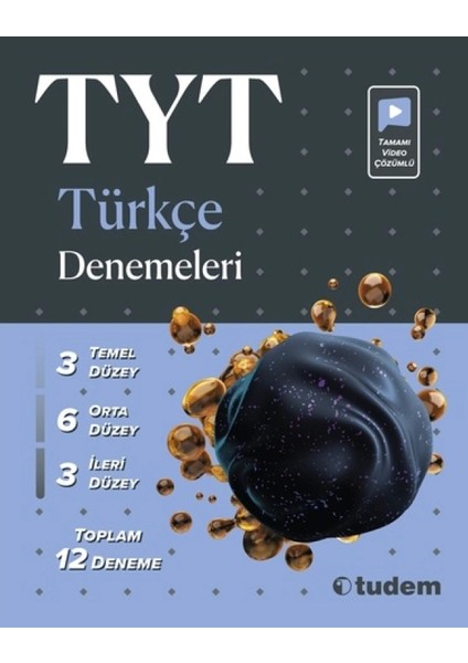 Tudem Yayınları TYT Türkçe 12'li Deneme