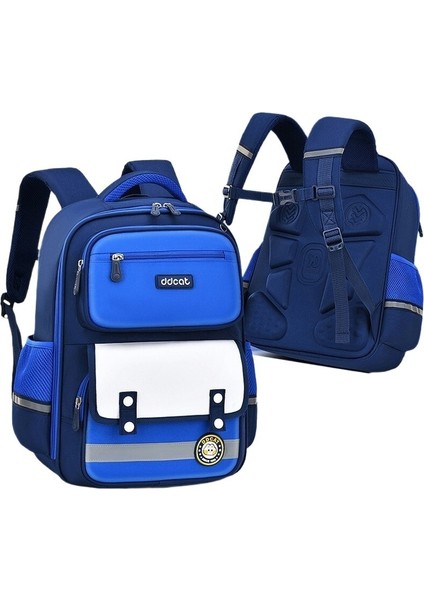 Jingdang Cat Ilkokul Çocuğunun Yakışıklı Okul Çantası Yükü Azaltıyor (Yurt Dışından)