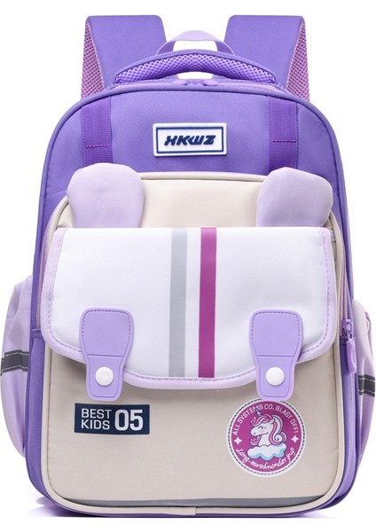 Ilkokul Çantaları Birinci Sınıf Hafif Omurga Koruması Erkekler ve Kızlar Için Büyük Kapasiteli Anaokulu Sırt Çantası (Yurt Dışından)