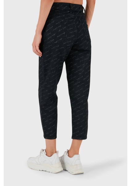 Pamuklu Havuç Kesim Jeans Bayan Kot Pantolon 6DYJ51 Y18BZ 42AC