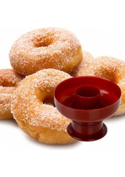 Yuvarlak Donut Kek Hamur Kesici Kalıp 1 Adet 8x5 cm