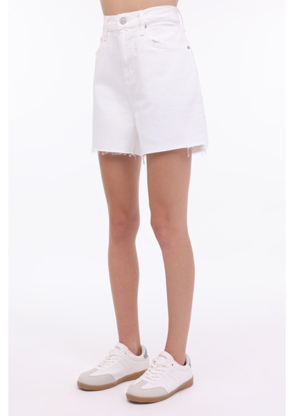 Mom Uh Short BH6192 Lacivert Kadın Şort