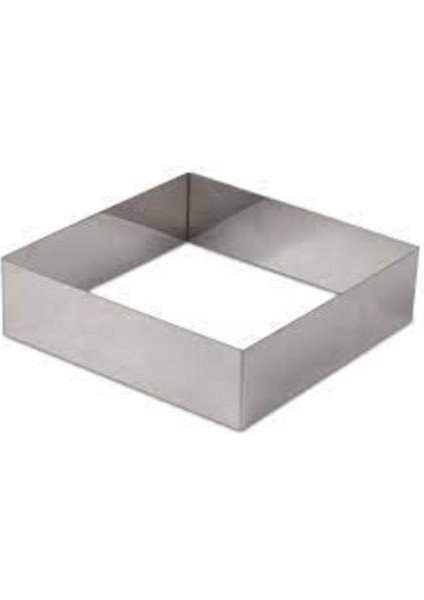 Kare Çember Argon 17X17 cm Yükseklik 6 cm