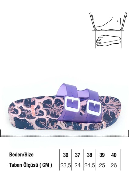 Kadın Yazlık Iki Toka Rahat Taban Havuz Plaj Günlük Terlik fiyatları