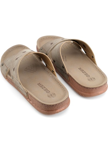Yazlık Erkek Suni Deri Rahat Taban Günlük Terlik fırsatları