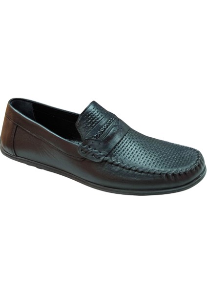 Saraçlı Erkek Siyah Casual Ayakkabı-1