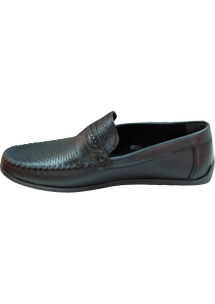 Saraçlı Erkek Siyah Casual Ayakkabı-1