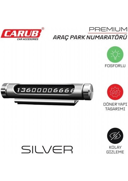 Numaratik Çevirmeli Lüx Silver BR4620617